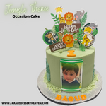 JUNGLE THEME OCCASION CAKE