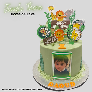 JUNGLE THEME OCCASION CAKE
