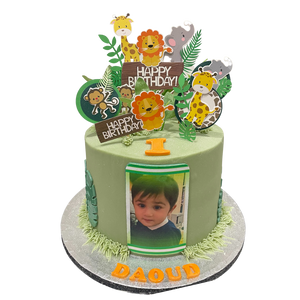 JUNGLE THEME OCCASION CAKE
