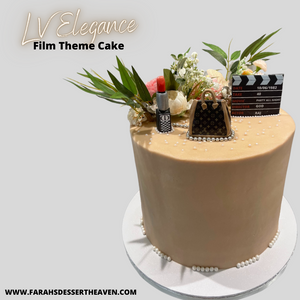 LV ELEGANCE FILM THEME CAKE