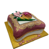 MEHNDI CONE PILLOW CAKE