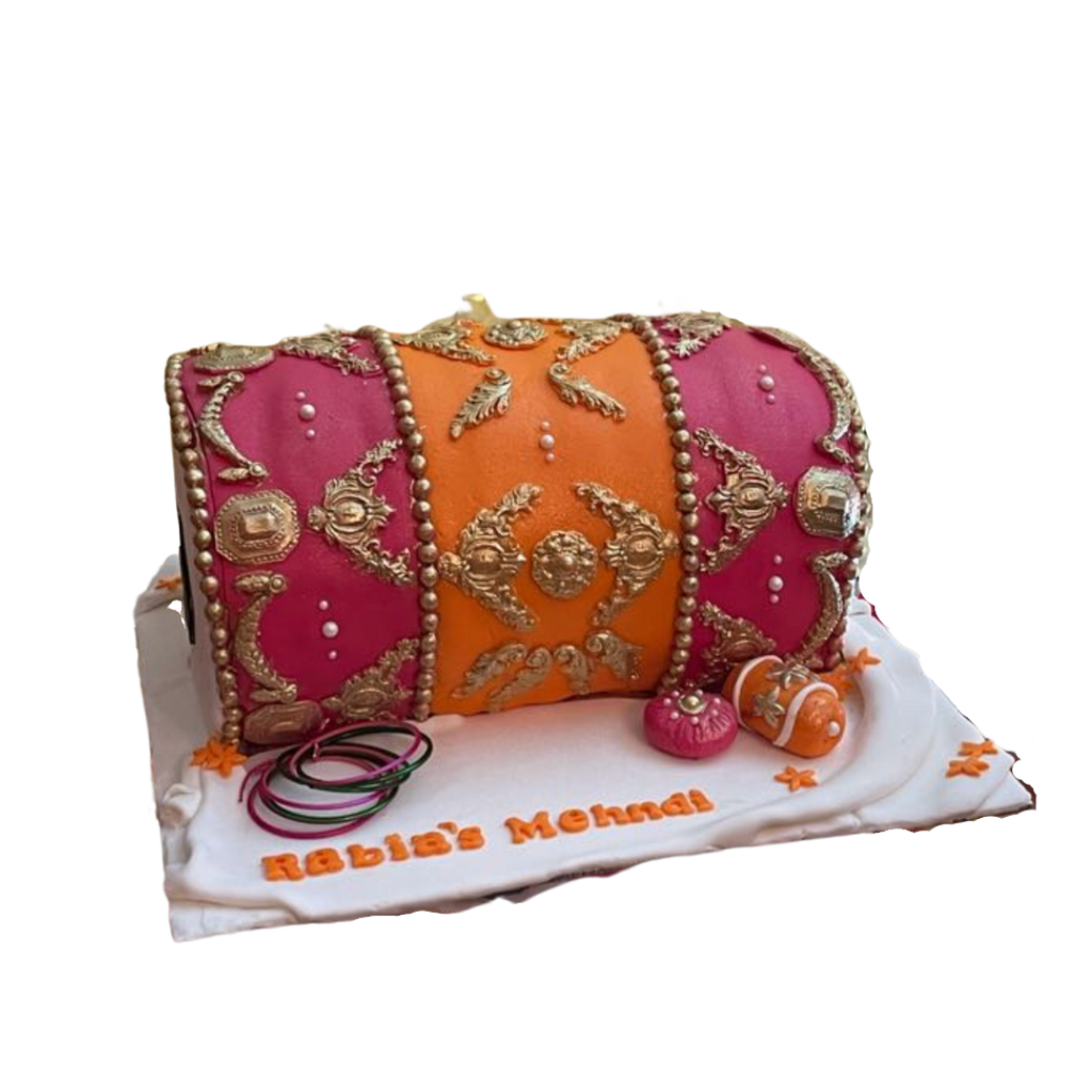 MEHNDI DHOLKI CAKE
