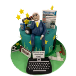 MEMORY LANE THEME CAKE