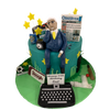 MEMORY LANE THEME CAKE