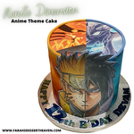 NARUTO DIMENSION ANIME THEME CAKE