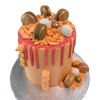 PEACH MACARON CAKE