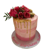 ROSE PINK FRESH CREAM CAKE