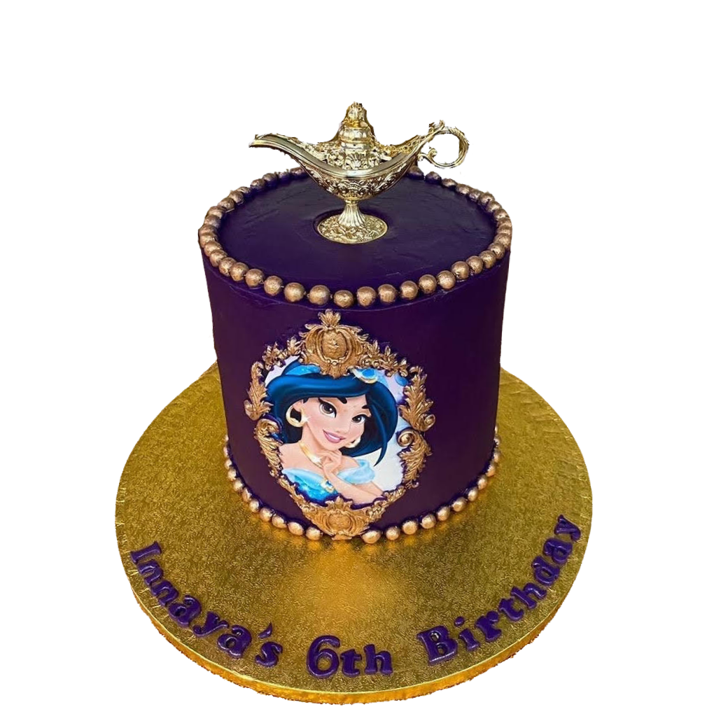 PRINCESS & LAMP THEME CAKE