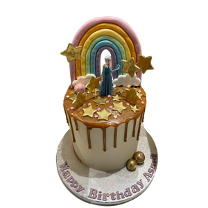 RAINBOW PRINCESS CAKE
