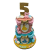 PRINCESSES FRAME BIRTHDAY CAKE