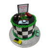 RACE TRACK THEME CAKE
