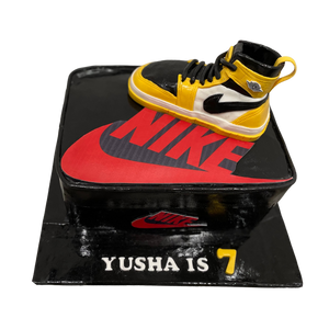 RETRO AIR JORDAN TRAINER THEME CAKE