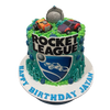 ROCKET LEAGUE THEME CAKE