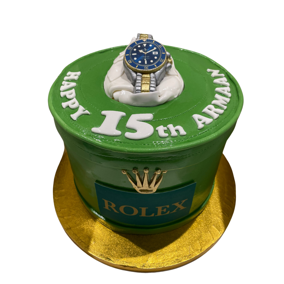 LUXURY WATCH THEME CAKE
