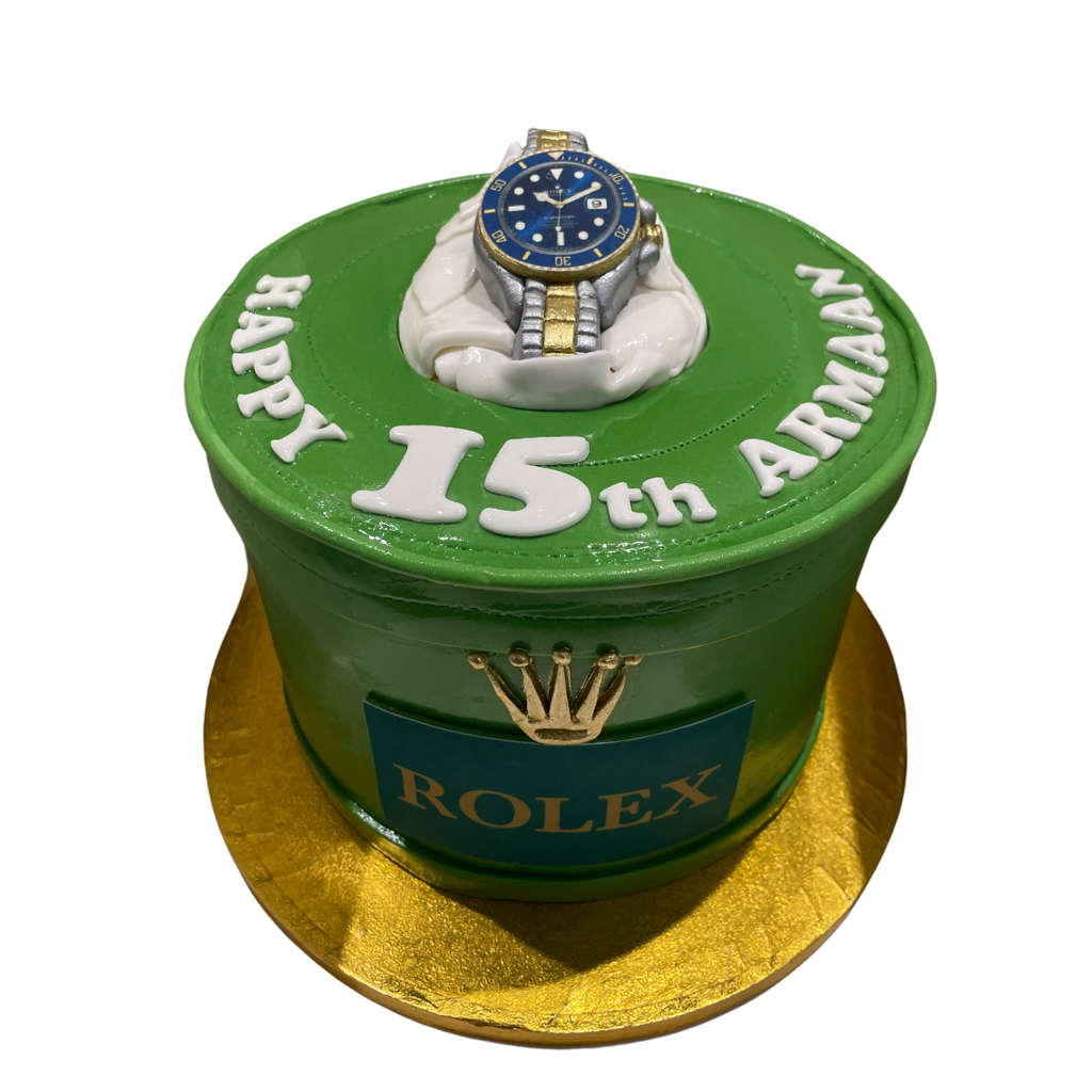 LUXURY WATCH THEME CAKE