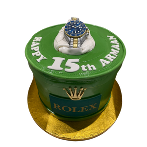 LUXURY WATCH THEME CAKE