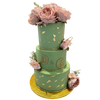 SAGE FLOWER CELEBRATION CAKE