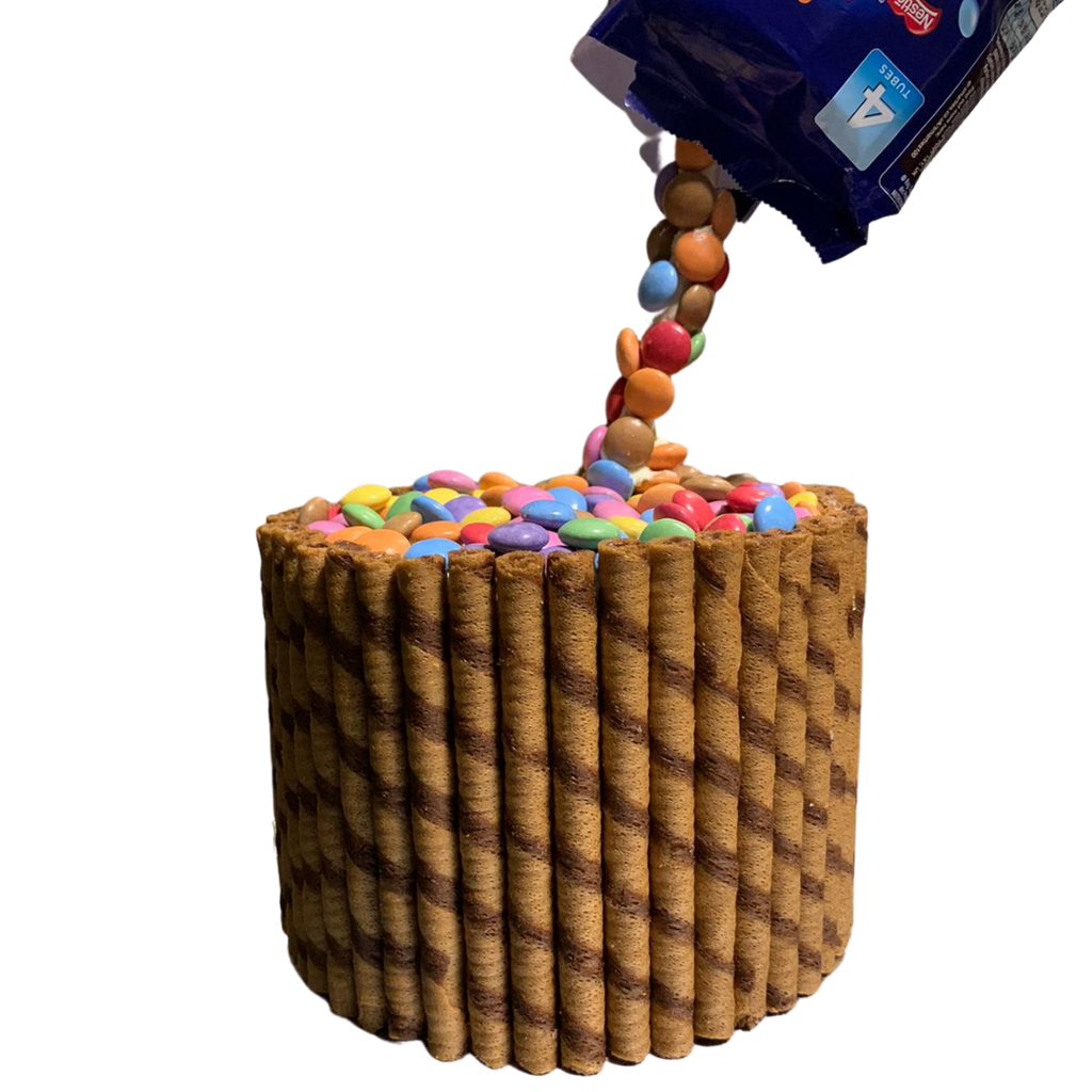 SMARTIES AND WAFER CAKE