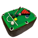 SNOOKER THEME CAKE