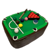 SNOOKER THEME CAKE