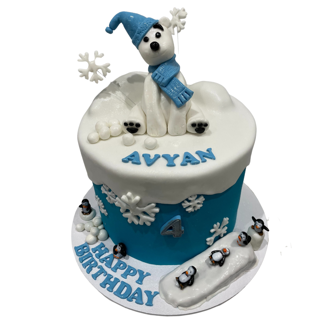 SNOWY BEAR OCCASION CAKE