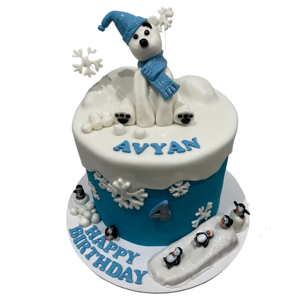 SNOWY BEAR OCCASION CAKE