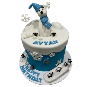 SNOWY BEAR OCCASION CAKE