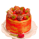 STRAWBERRY GOLD CAKE