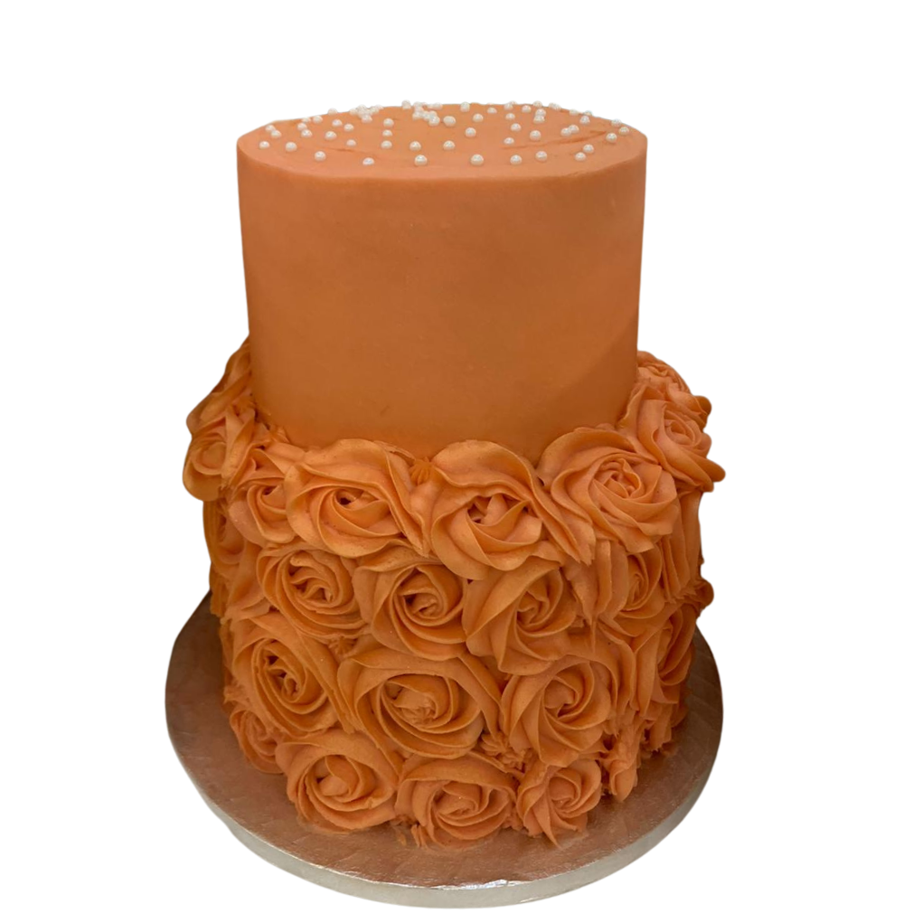 ROSETTE TIER CELEBRATION CAKE