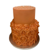 ROSETTE TIER CELEBRATION CAKE