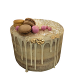 MACARON DRIP NAKED CAKE