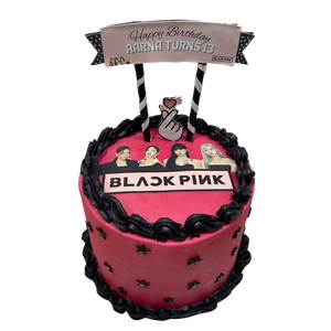 BLACKPINK THEMED CAKE