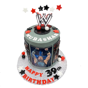 WRESTLING THEME CAKE