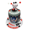WRESTLING THEME CAKE