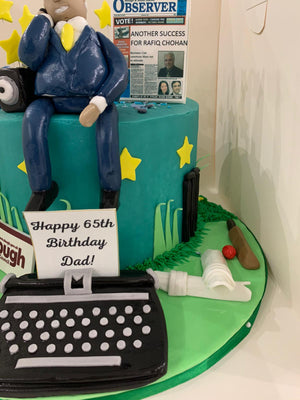 MEMORY LANE THEME CAKE