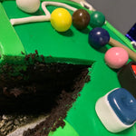 SNOOKER THEME CAKE