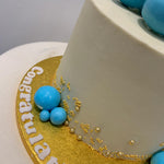WHITE MOON - CHRISTENING CAKE