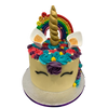 RAINBOW UNICORN CAKE