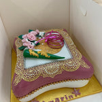 MEHNDI CONE PILLOW CAKE