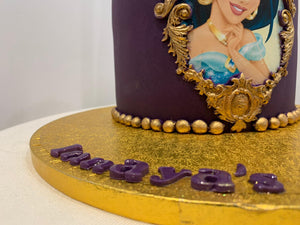 PRINCESS & LAMP THEME CAKE