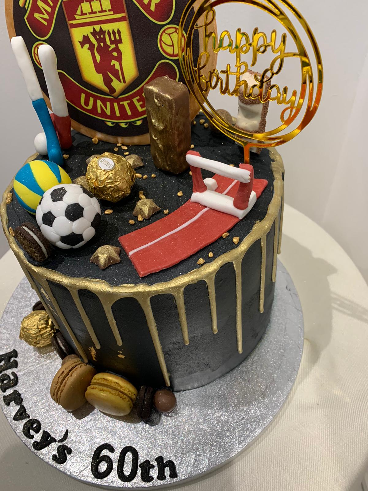 FOOTBALL TEAM SPORTS THEME CAKE