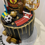 FOOTBALL TEAM SPORTS THEME CAKE