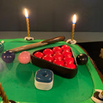 SNOOKER THEME CAKE