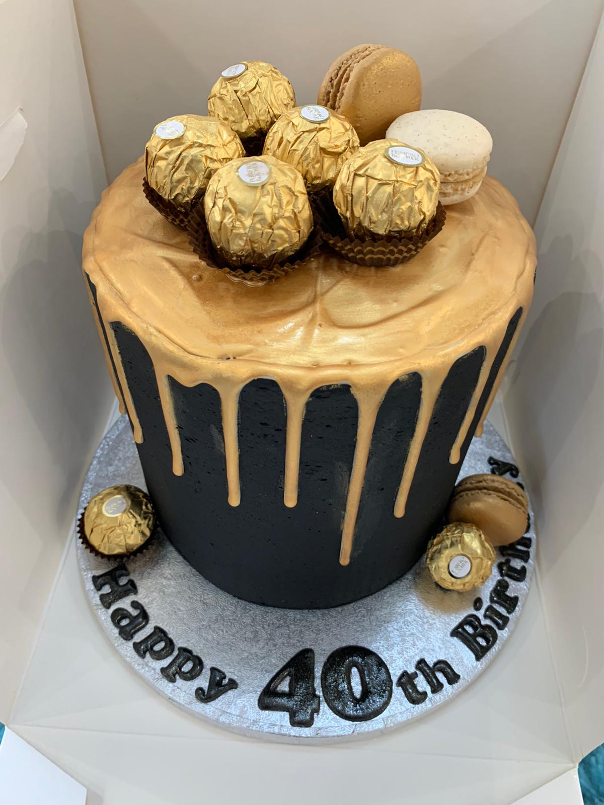 LIQUID GOLD - DRIP CAKE