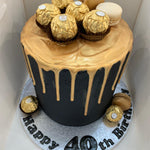 LIQUID GOLD - DRIP CAKE