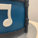 DRUM THEMED CAKE