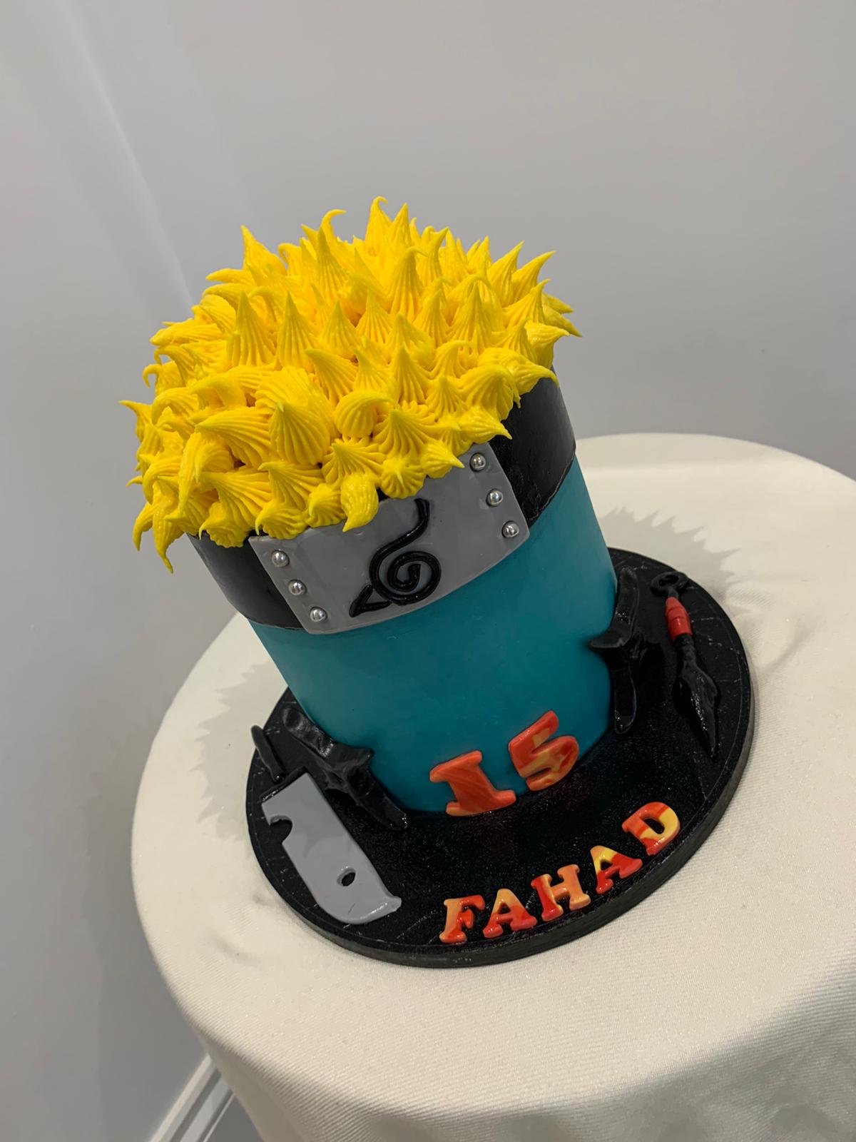 ANIME COMIC CHARACTER THEME CAKE