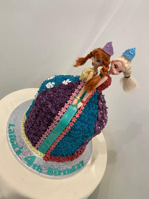 DOUBLE PRINCESS CAKE