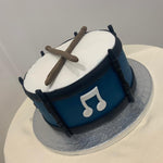 DRUM THEMED CAKE