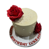 WHITE ROSE OCCASION CAKE